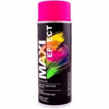  Maxi Color Эмаль аэрозольная флуоресцентная, розовая, 400мл 