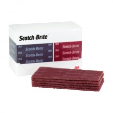 3М 64659 Абразивний лист Scotch-Brite Durable Flex MX-HP 115мм х 230мм, A VFN червоний