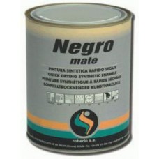 Алкідна автоемаль Roberlo Negro Mate 1 л (Чорна матова)